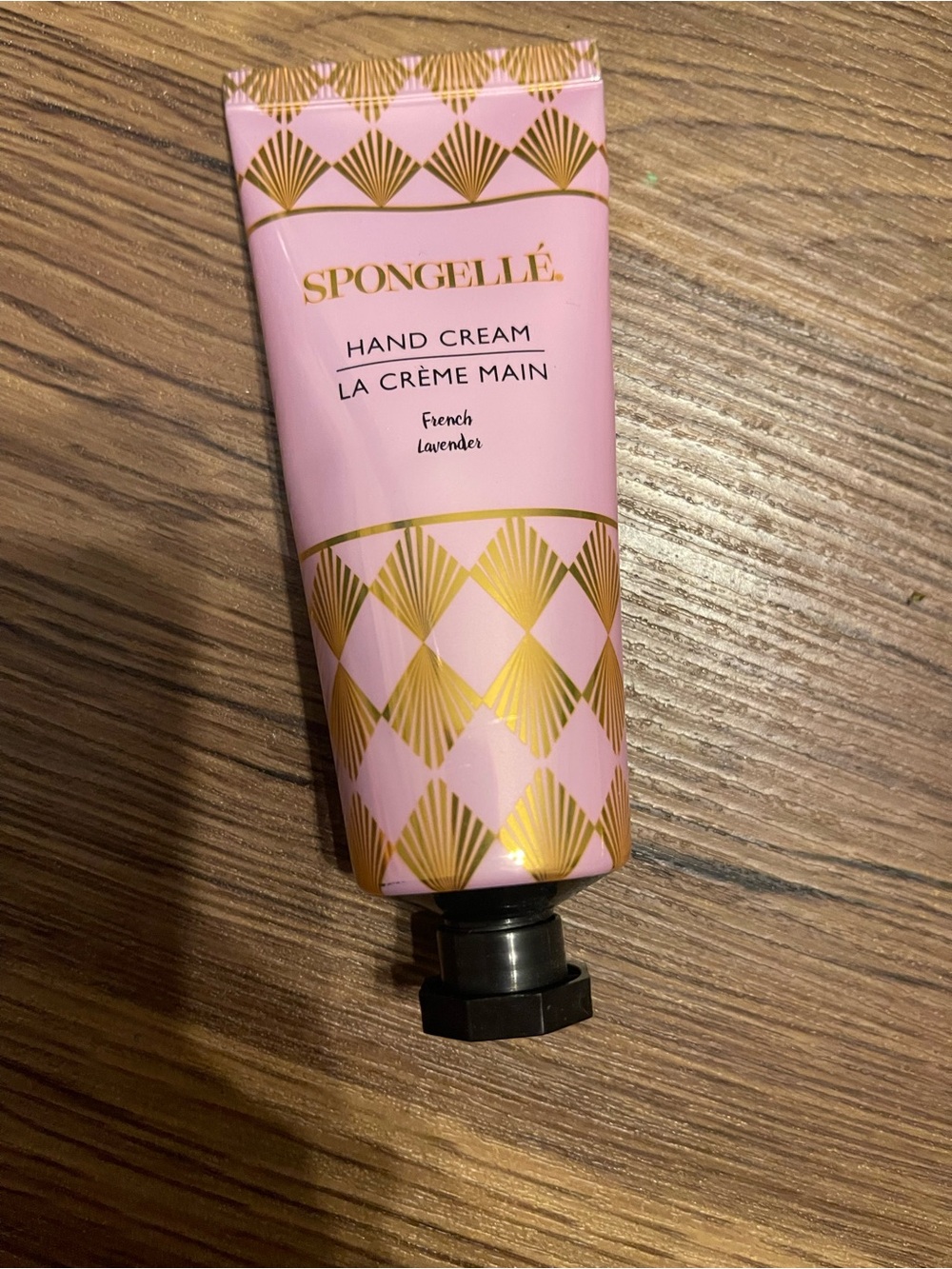 Spongellé French Lavender Hand Cream — Pink & Gold